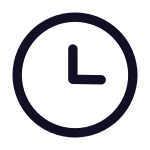 Time Circle SVG Icon